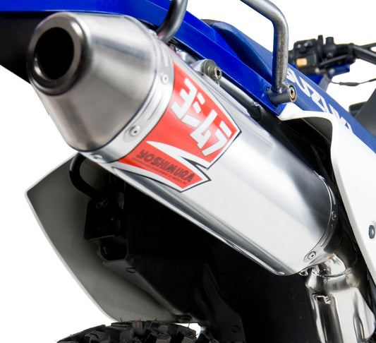 Yoshimura RS-2 Slip-On Exhaust for Suzuki DR650SE - Aluminum, Matte Carbon Fiber End Cap