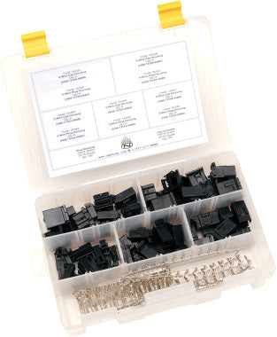 NAMZ Custom Cycle AMP Multi-Lock & Mini (040) Connectors Builder Kit for Motorcycle Wiring