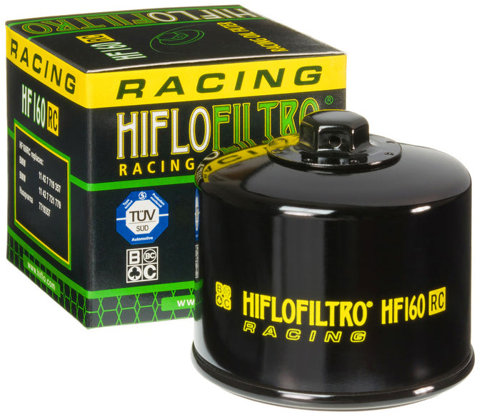 HIFLOFILTRO HF160RC Oil Filter for BMW Motorcycles - OEM Replacement, Race-Ready Design
