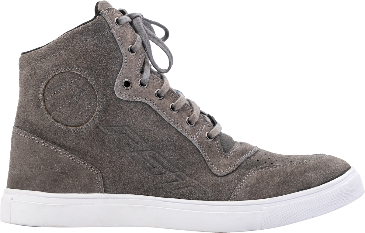 RST Hitop Moto Sneaker CE Boot in Grey Suede – Versatile Motorcycle Footwear for Street & Urban Use