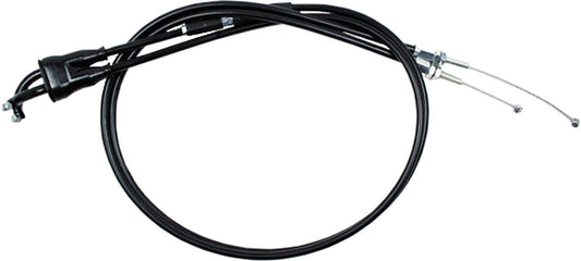 MOTION PRO Black Vinyl Throttle Push Pull Cable Set for Kawasaki KLX400R and Suzuki DR-Z400