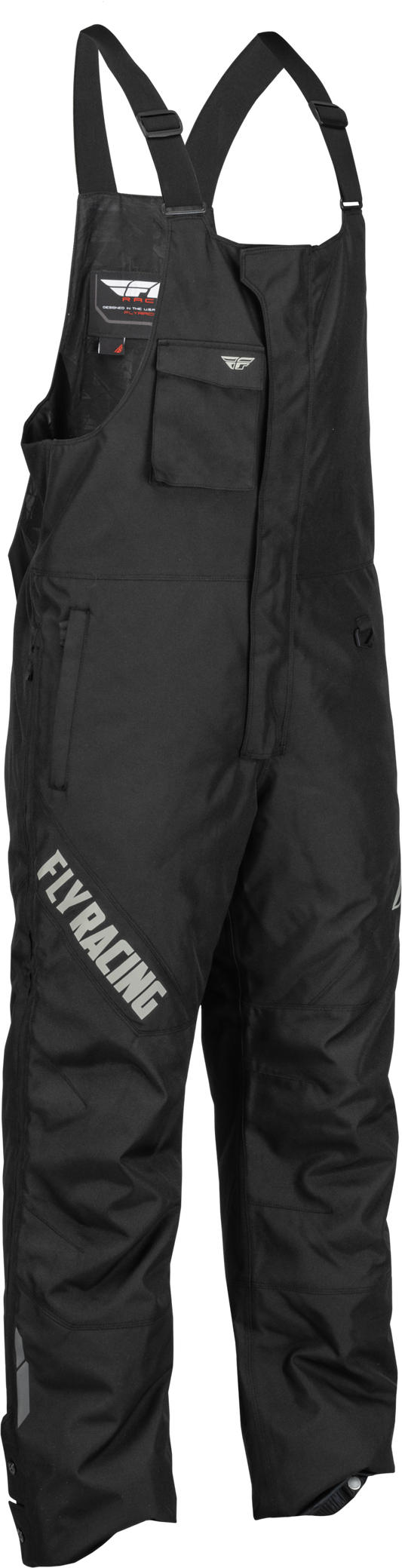 Fly Racing Aurora Bibs Black Small - Snow Apparel for Adults