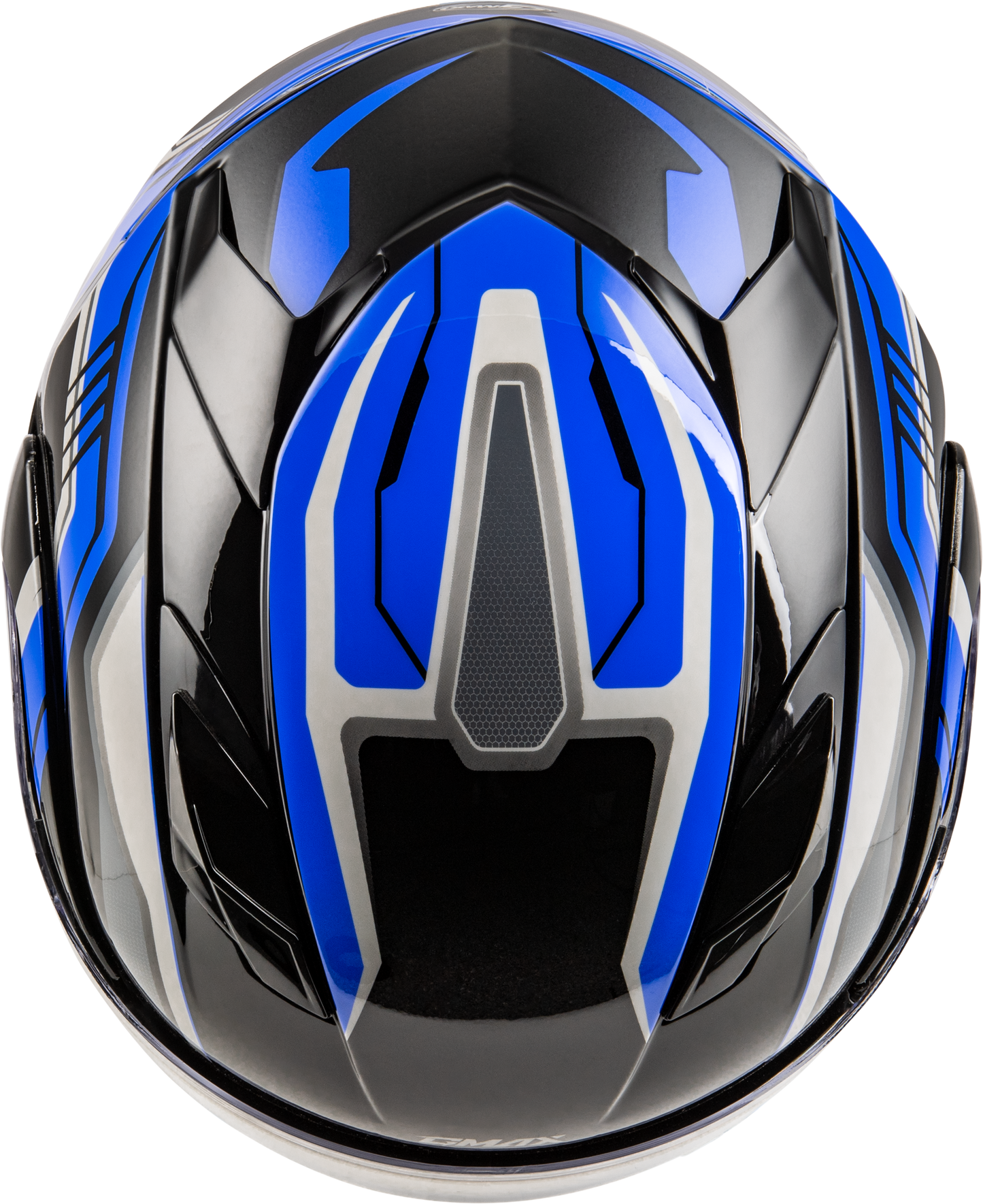 GMAX MD-01S Snow Helmet with Quick Release Buckle and Integrated LED Light, Small, Blue/Black
