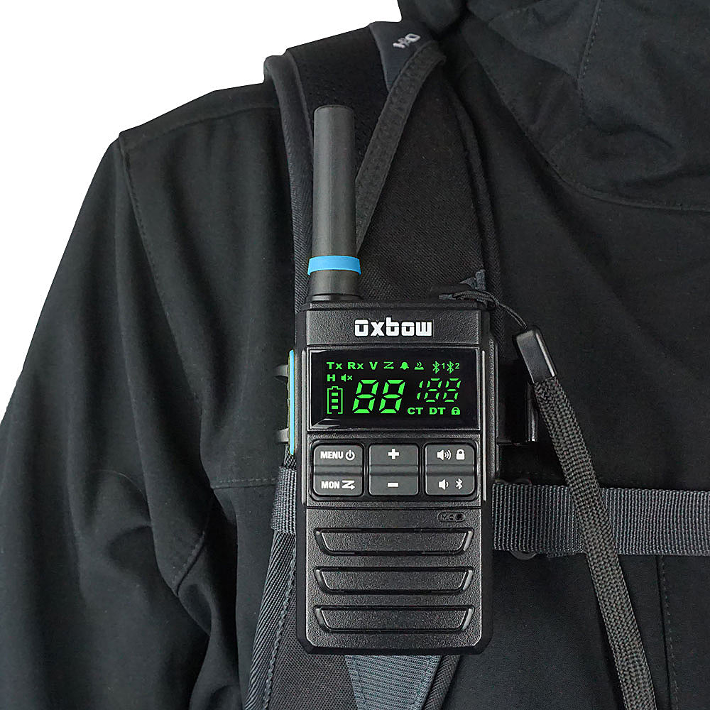 OXBOW GEAR LLC Renegade X Two-Way Radio with Bluetooth and Universal Shoulder Mount