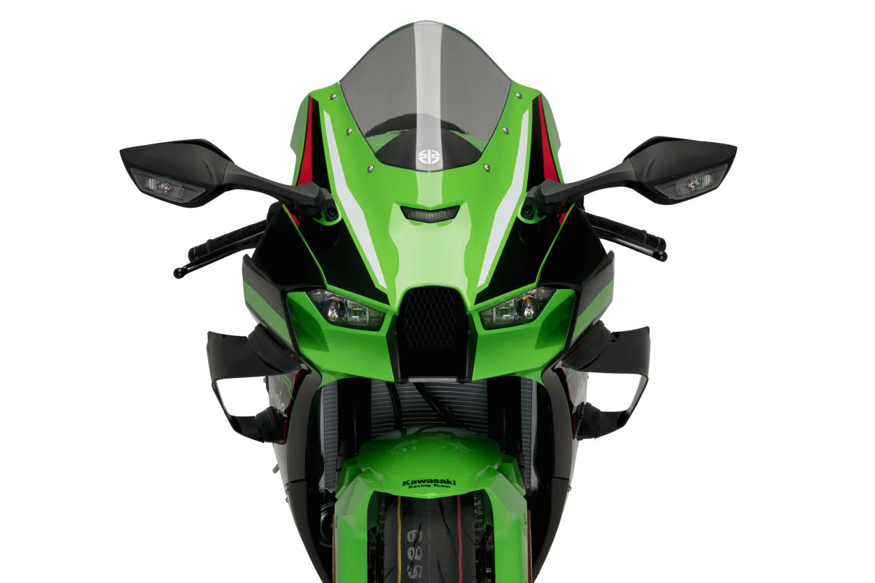 PUIG Race Side Spoilers Black for Kawasaki - Part 20543N