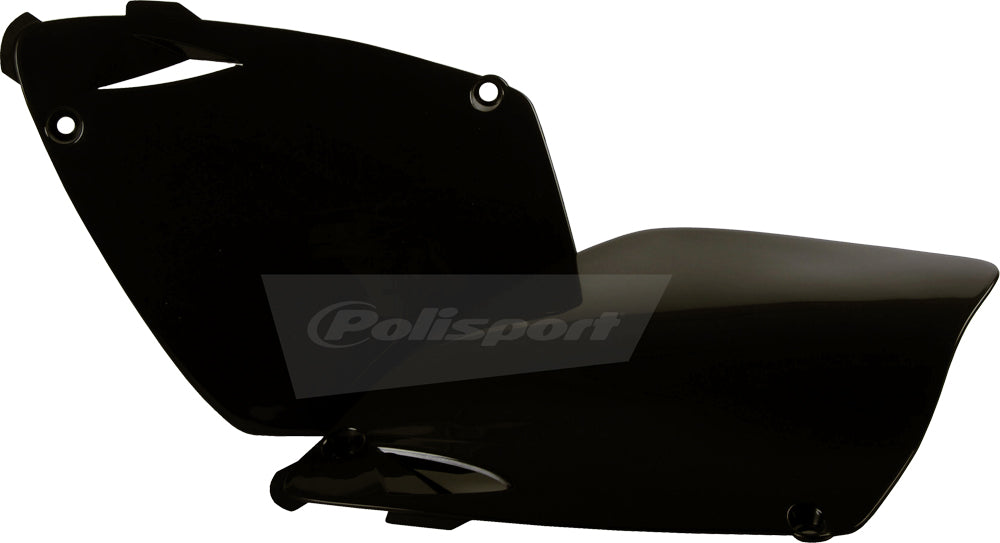 POLISPORT Side Panels Black for KTM 250 SX, 125 Exc, 400 EXC 4-Stroke – Durable Gloss Polypropylene Replacement Body Parts
