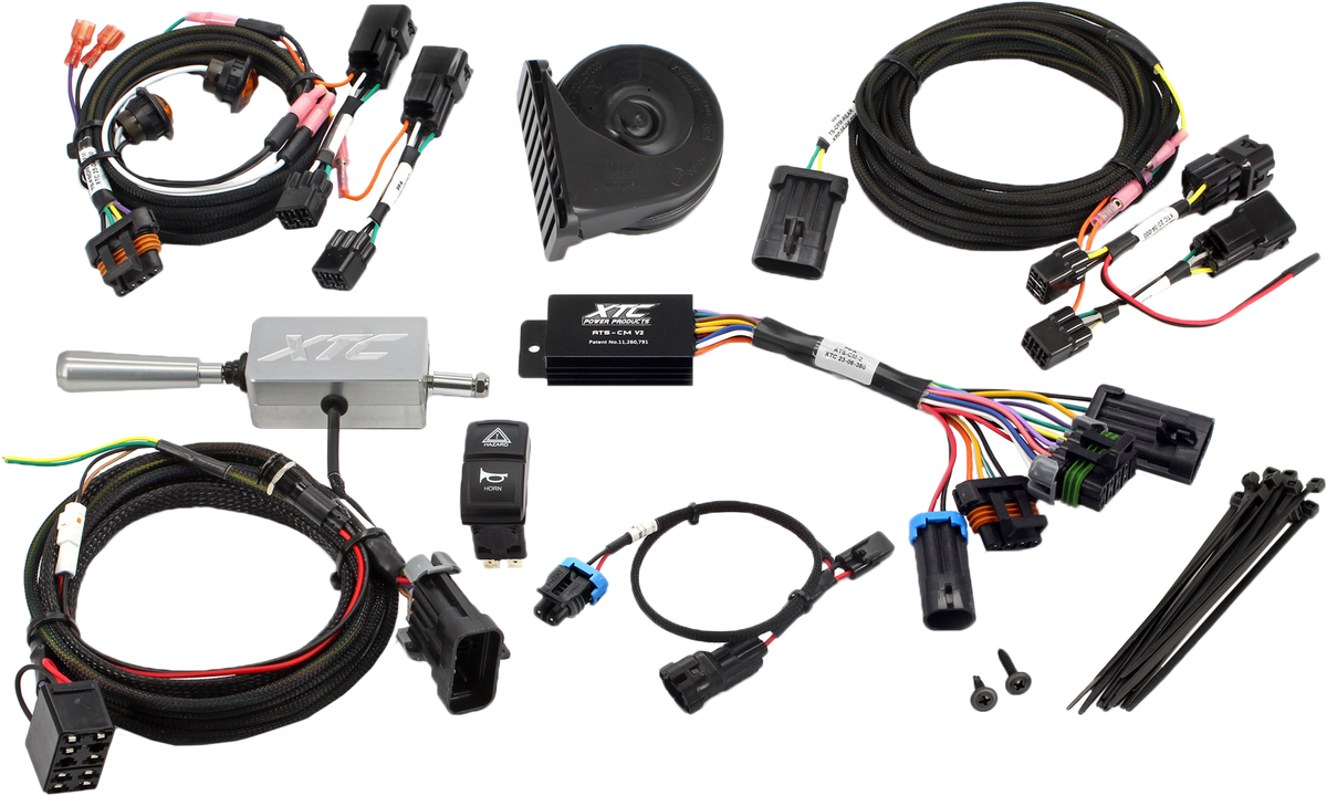 XTC Power Products ATS Kit with Billet Turn Lever for ATV/UTV - Part Number ATS-L-CFM-U10