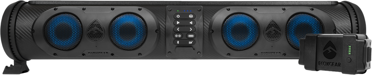 ECOXGEAR Soundextreme 26-inch Battery Powered Waterproof Soundbar GDI-EXSEB2601 for ATV and UTV