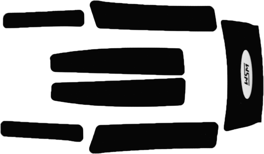 WSM Replacement Traction Mat for Yamaha WaveRaider - Black (Part #012-210BLK)