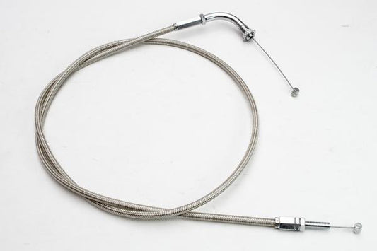 MOTION PRO Armor Coat Throttle Pull Cable for Street Bikes
