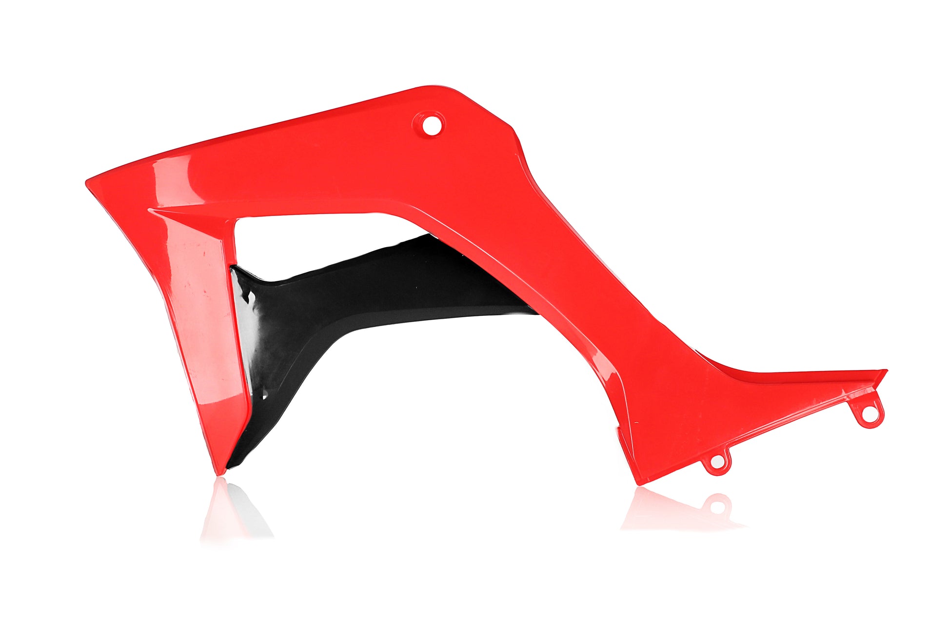 ACERBIS Radiator Shroud for Honda CRF110F – Red and Black Offroad Replacement Body Part