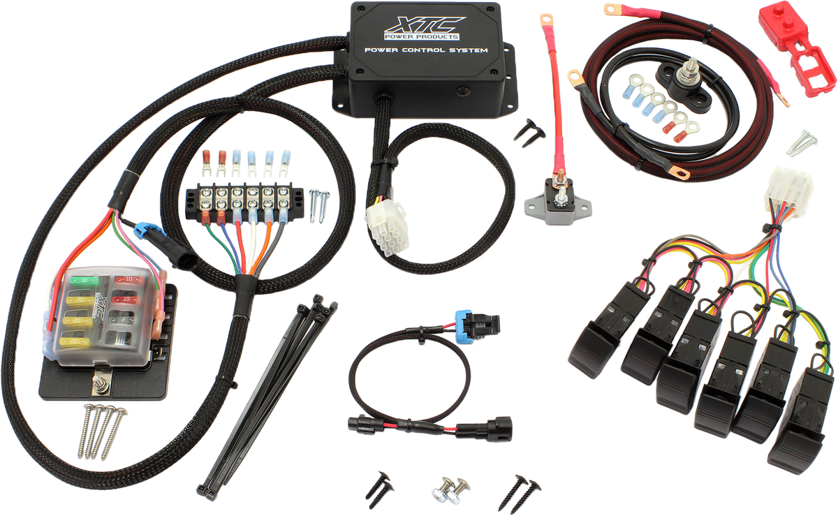 XTC Power Products Plug N Play Power Control with 6 Switches for ATV/UTV