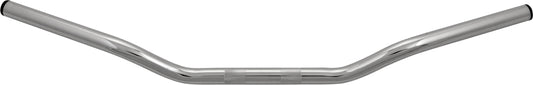 HardDrive 1 inch Drag Bar with 3.5 inch Riser Spacing - Chrome Finish for Harley Davidson