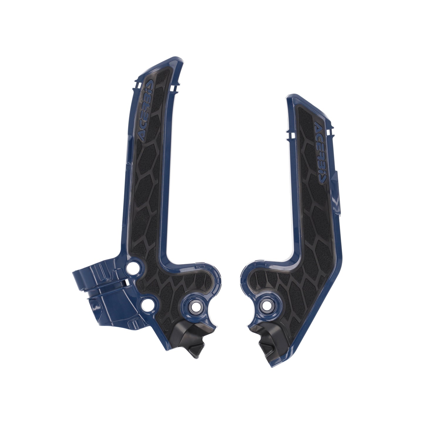 ACERBIS X-Grip Frame Guards for Offroad Motorcycles - Blue/Black