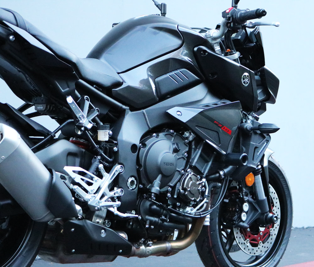 Shogun Motorsports Yamaha MT-10 Black Frame Sliders Part #750-6819