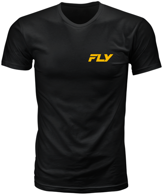 Fly Racing Freeride Tee Black X-Large - Comfortable Short Sleeve Shirt for Riders