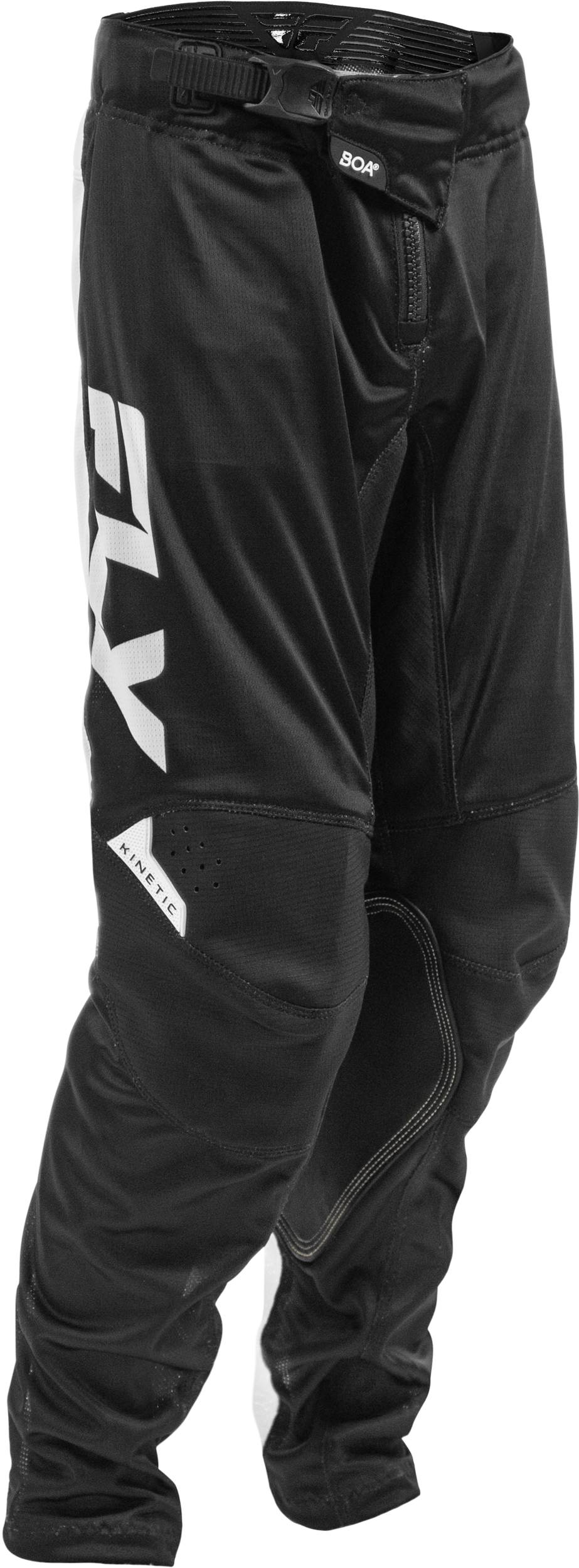 Fly Racing Youth Kinetic Mesh Pants Black/White Size 24 – Offroad Performance Apparel