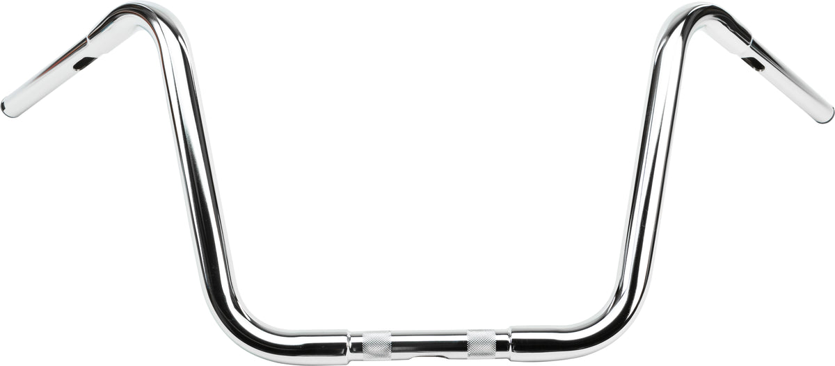 HardDrive 1.25 inch Ape Hanger Handlebars with 14 inch Rise in Chrome - Part 96773