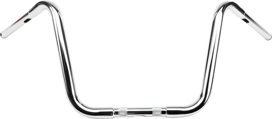 HardDrive 1.25 inch Ape Hanger Handlebars with 14 inch Rise in Chrome - Part 96773
