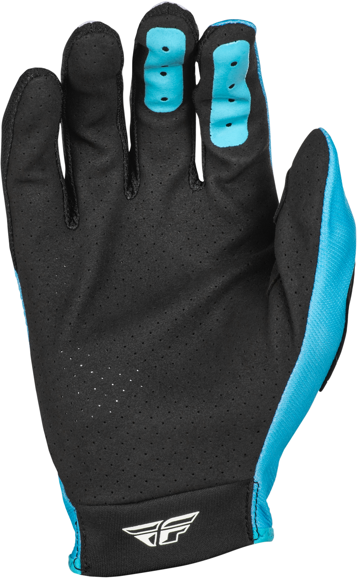 Fly Racing Lite Gloves Blue/White/Black X-Small – Offroad MX Gloves with Touch Screen Compatibility