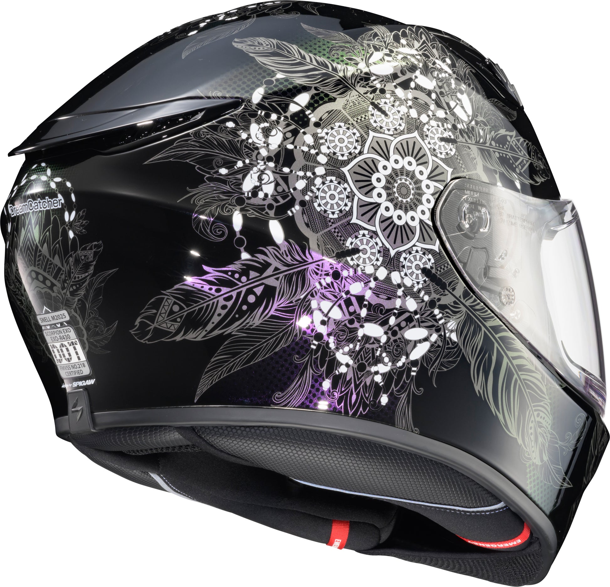 Scorpion EXO R430 Manitou Full Face Helmet in Black, Size Large