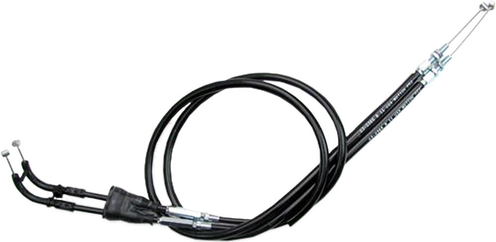 MOTION PRO Part 03-0385 Black Vinyl Throttle Pull Cable for Kawasaki KLR650 (2008-2015)