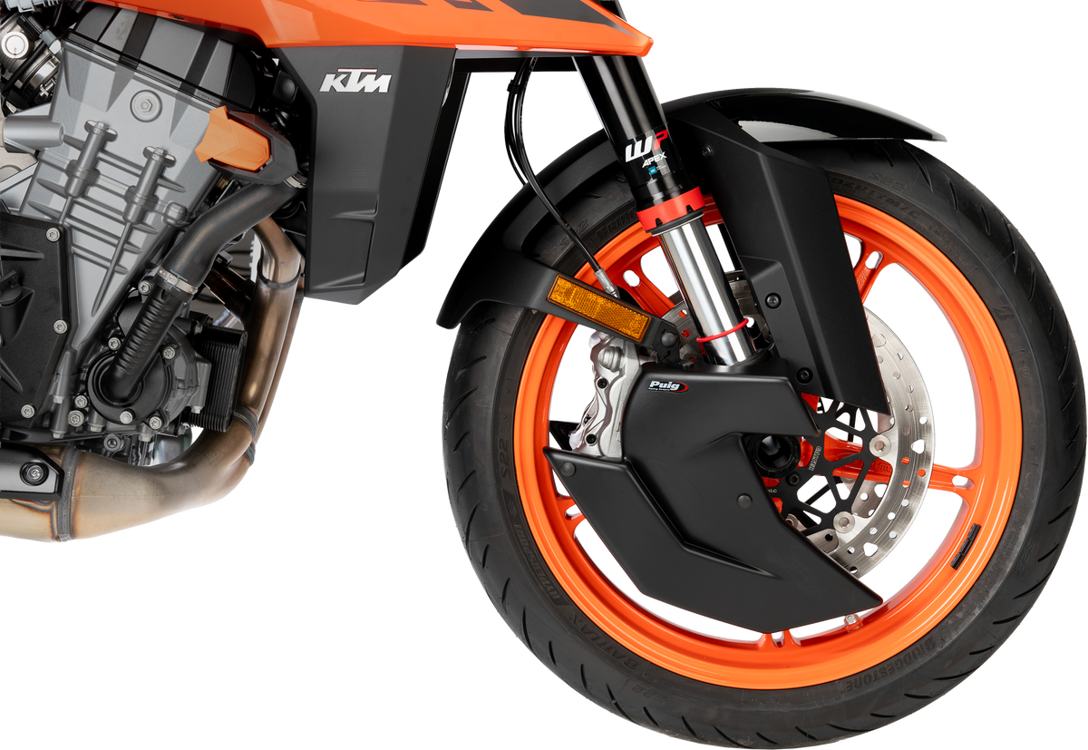 PUIG Brake Cooler Matte Black for KTM - Enhanced Brake Performance and Aerodynamics