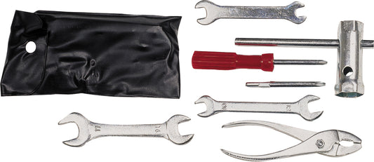 FIRE POWER Economy Tool Kit Black with Slipjoint Pliers, Wrenches, Screwdrivers, and Carrying Pouch