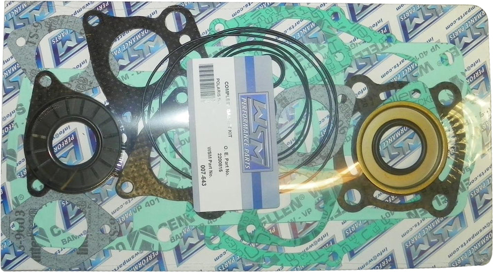 WSM Complete Engine Gasket Kit for Polaris SL900 (1996-1997) – Part 007-643