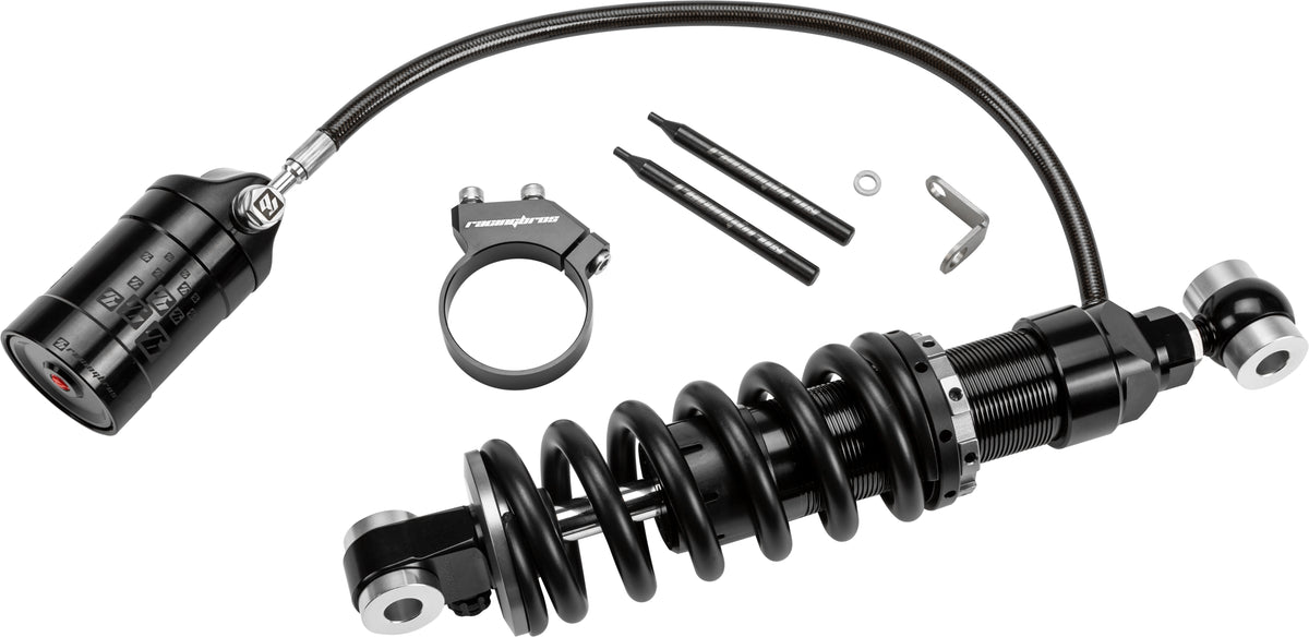 HardDrive R0800069 M8 Softail Remote Reservoir Shock - 12.5 inches for Harley Davidson FXDR, FXBB, FXLR, and More