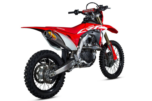 FMF Q4 Hex Slip-On Exhaust Muffler for Honda CRF450X (2019-2021)