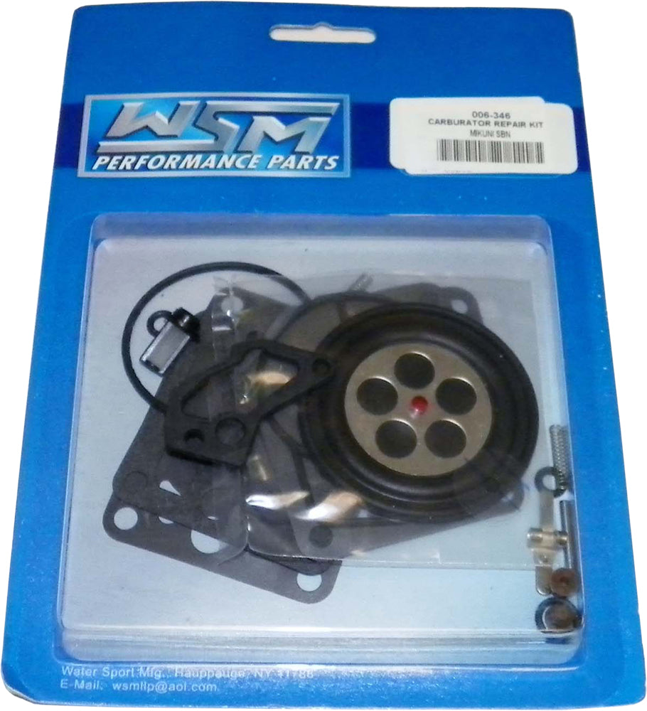 WSM Aftermarket 38/40mm Square Pump Rebuild Kit for Kawasaki 800 SX-R and 750 SXi Watercraft