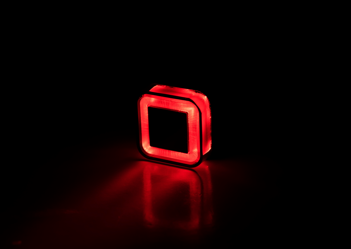 KOSO GT 07 LED Brake and Taillight with Red Lens for Motorcycles