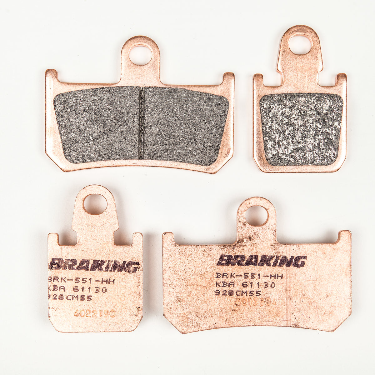 BRAKING Front Sintered Metal Brake Pad Set for Yamaha V-Max and YZF-R1