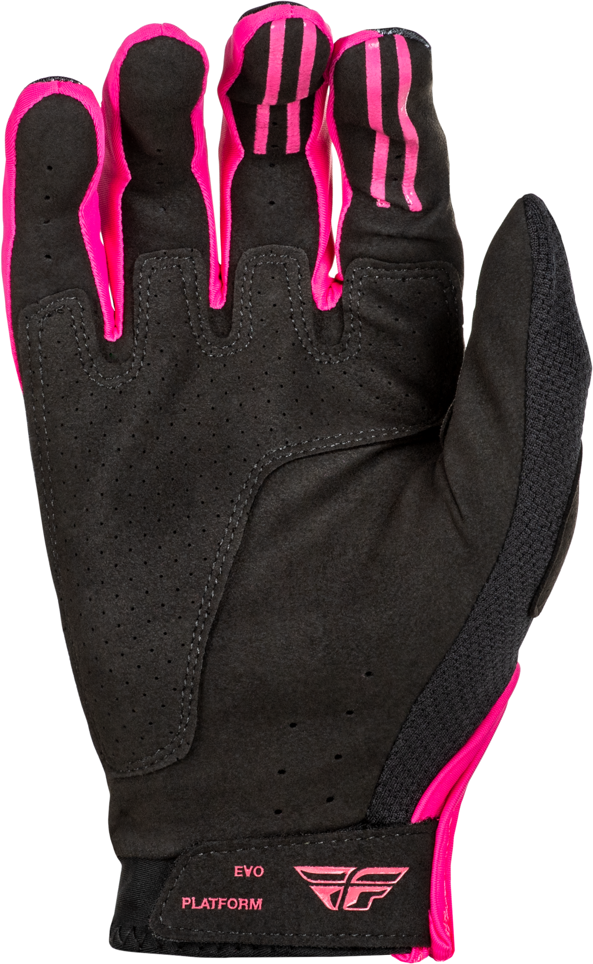 Fly Racing Evolution DST Offroad MX Gloves Black/Pink 2X-Large