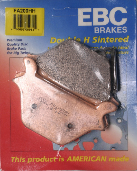 EBC Fa200HH Double H Sintered Brake Pads for Harley Davidson FXR and Dyna Super Glide