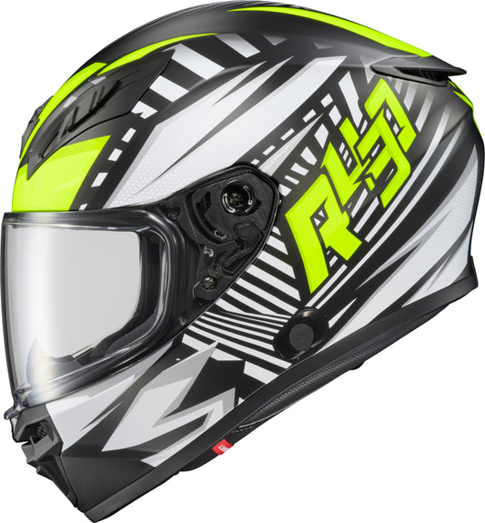 Scorpion EXO Exo R430 Full Face Helmet - Hi-Vis Yellow, X-Large