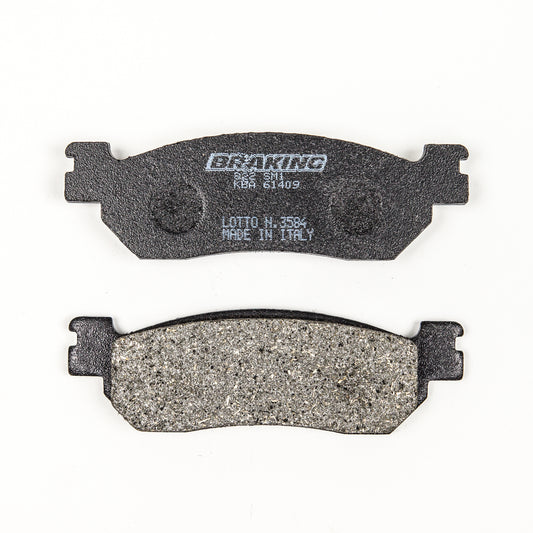 BRAKING Part Number 822SM1 Semi Metallic Brake Pad Set for Yamaha Motorcycles