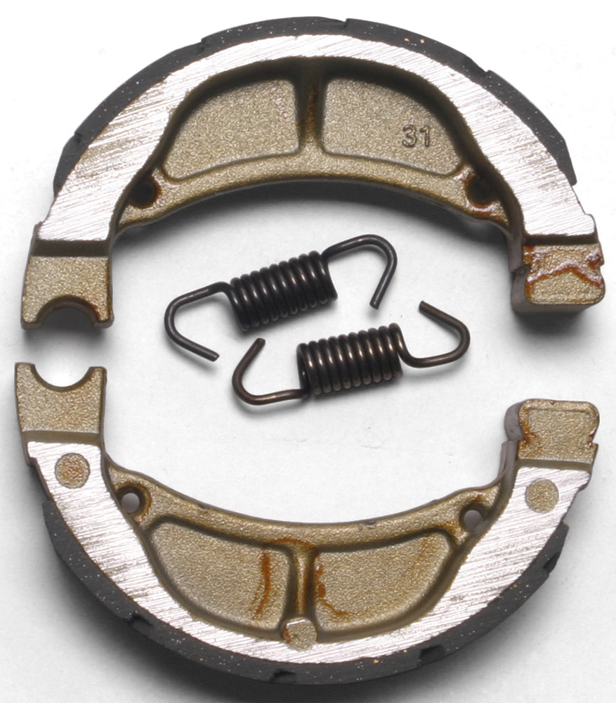 EBC Brake Shoes 715G Grooved for Kawasaki KDX 80 and KLX110 - Offroad Brake Pads