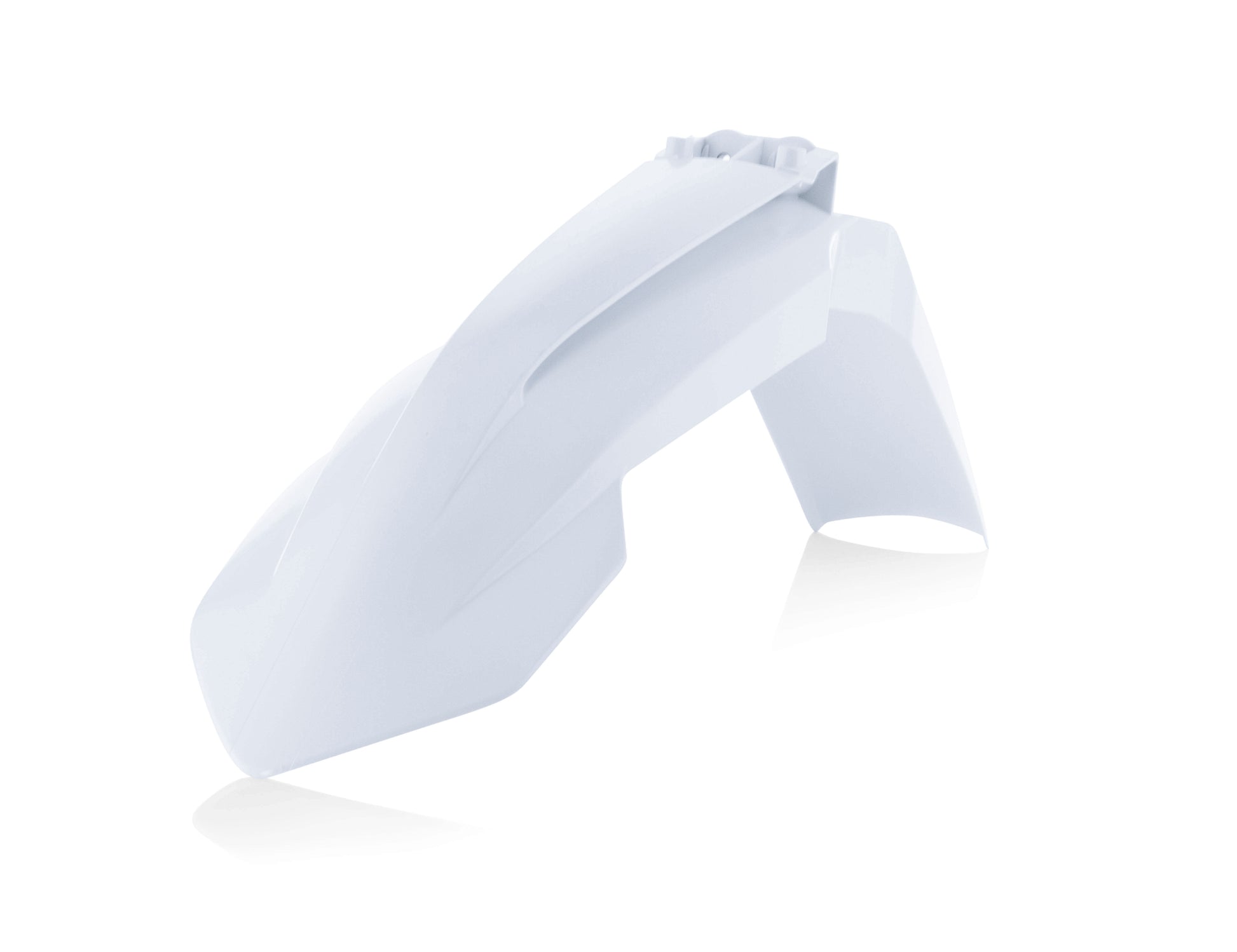 ACERBIS Front Fender White for KTM Offroad Models – Durable Plastic Body Part