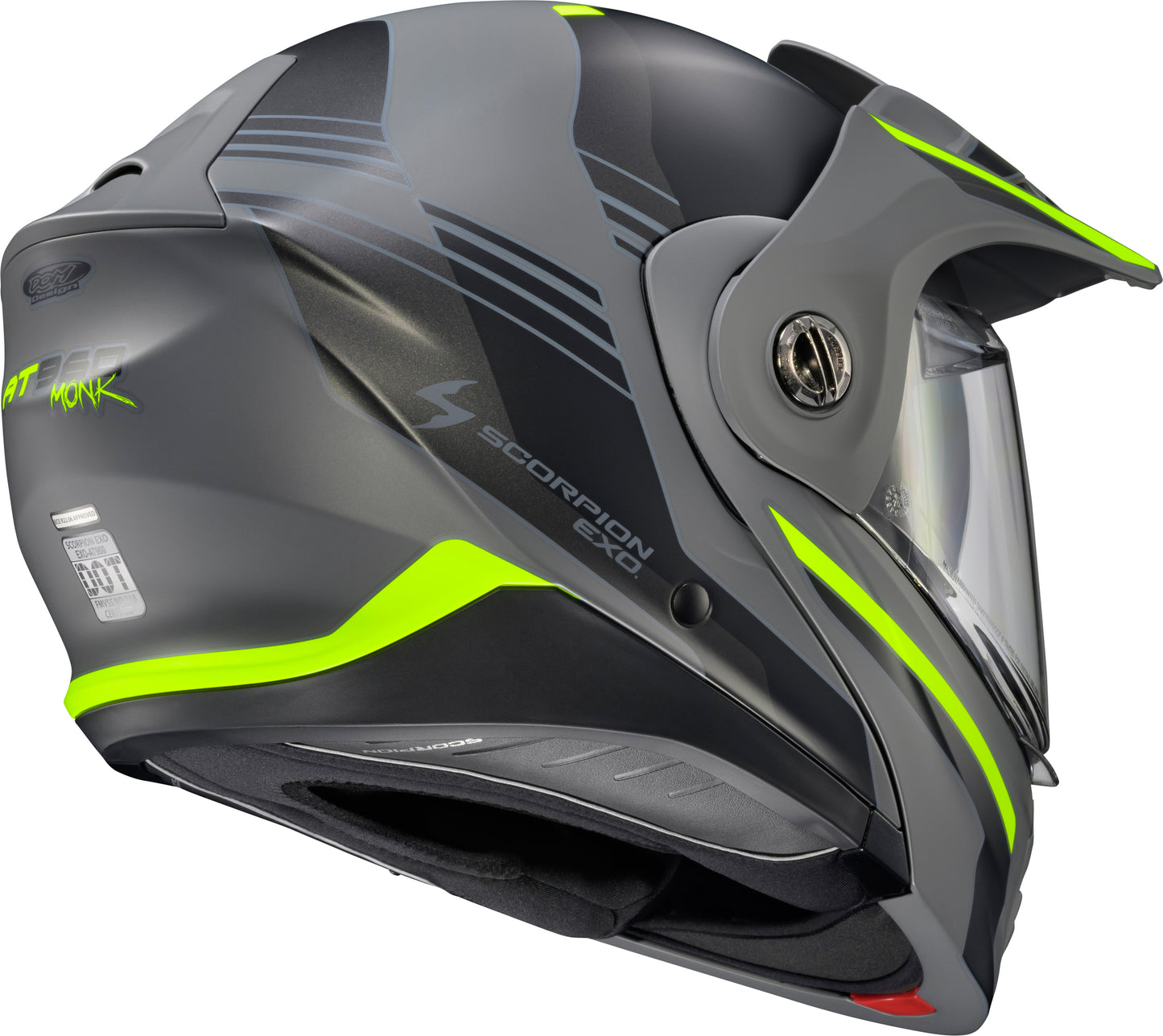 Scorpion EXO Exo-AT960 Modular Helmet with ECE 22.06 Certification and Enhanced Ventilation