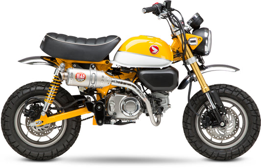 Yoshimura RS3 Exhaust System for Honda Z125 Monkey (2019-2023) - Stainless Steel and Titanium