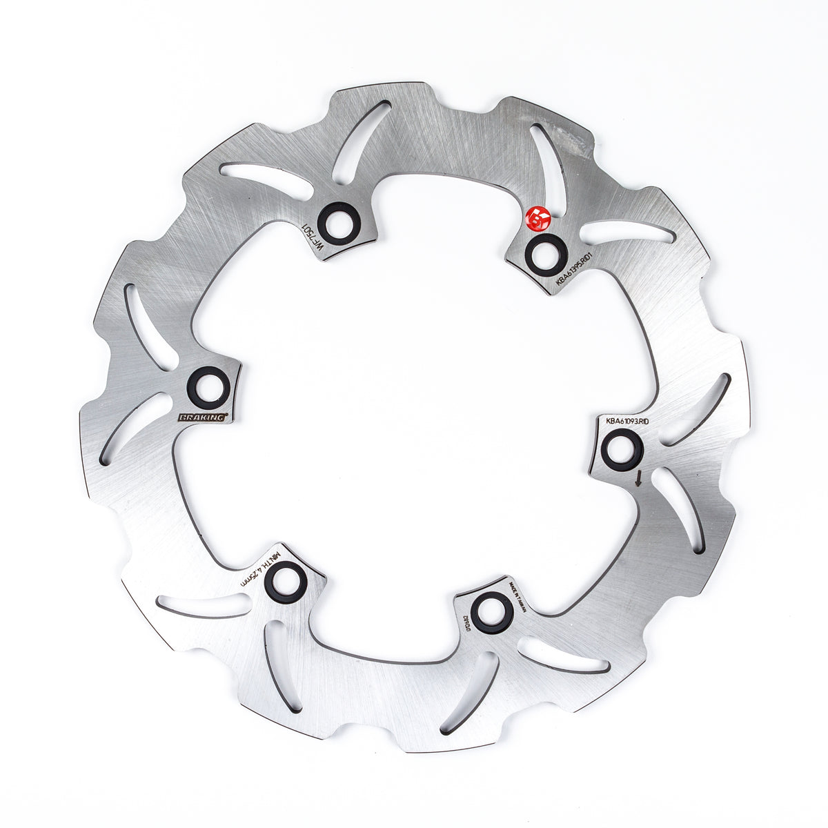 Braking WF7501 Rear Wave/Contour Brake Rotor for Suzuki GSX-R1300 Hayabusa and B-King