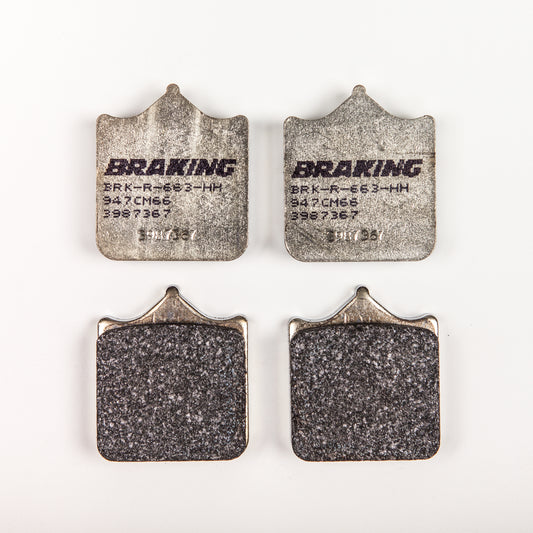 BRAKING Sintered High Performance Front Brake Pad Set for BMW S1000RR and S1000R