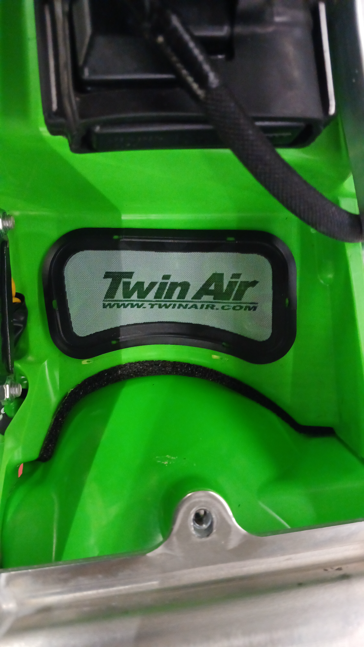 Twin Air 177764KX Airbox Plug for Kawasaki KX450 - Enhanced Airflow and Dirt Protection
