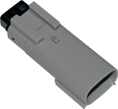 NAMZ Custom Cycle Molex MX-150 Series 3-Pin Male Connector in Grey for V-Twin Electrical Systems (Part #NM-33481-0302)