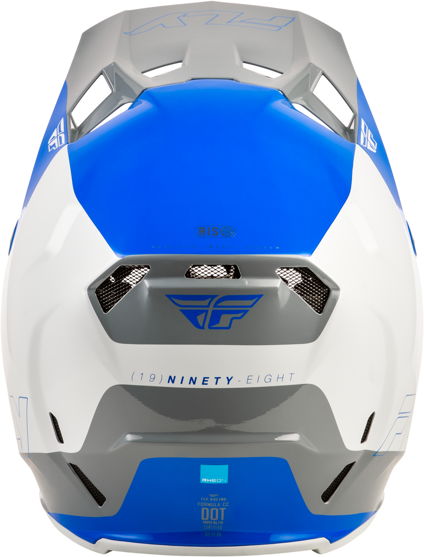Fly Racing Formula CC Off-Road Helmet 2X-Large Blue/Light Grey/Grey