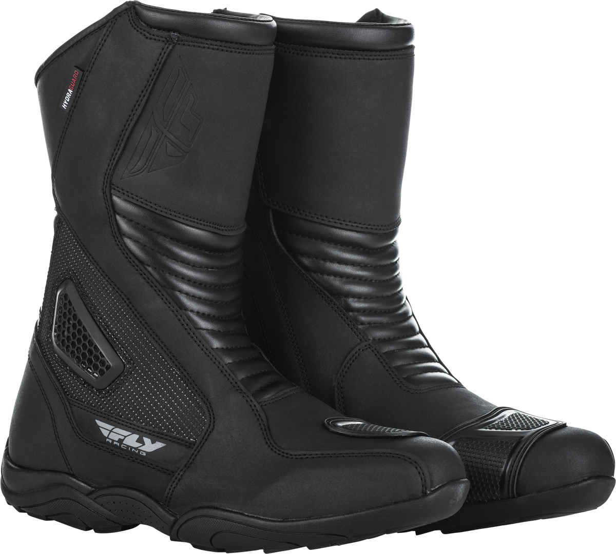 Fly Racing Milepost Boots Black US Size 13 - Durable Street Footwear with Weatherproof Technology