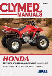 CLYMER Repair Manual for Honda TRX250EX Sportrax (2001-2008) – DIY ATV/UTV Maintenance Guide
