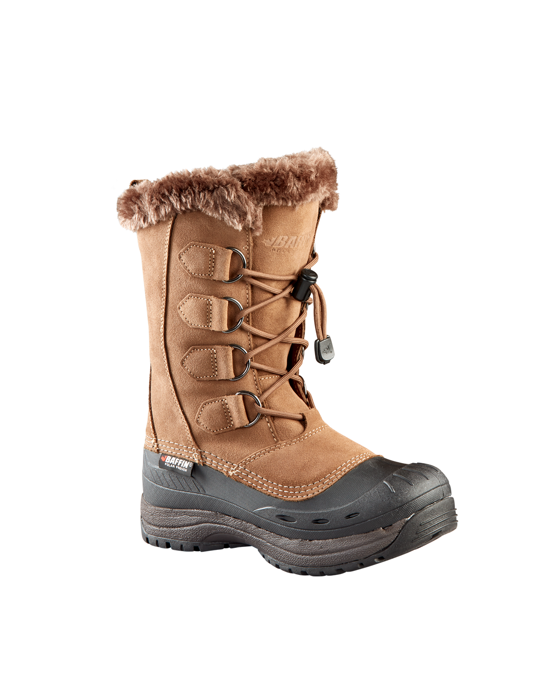 Baffin Women's Chole Boots in Taupe - Size 6, Waterproof Winter Footwear